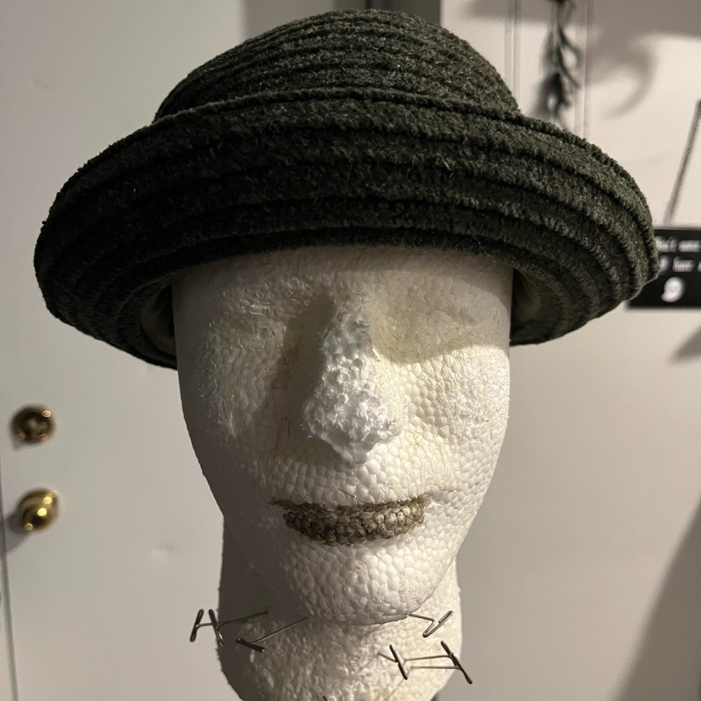 Vintage Olive Green Hat